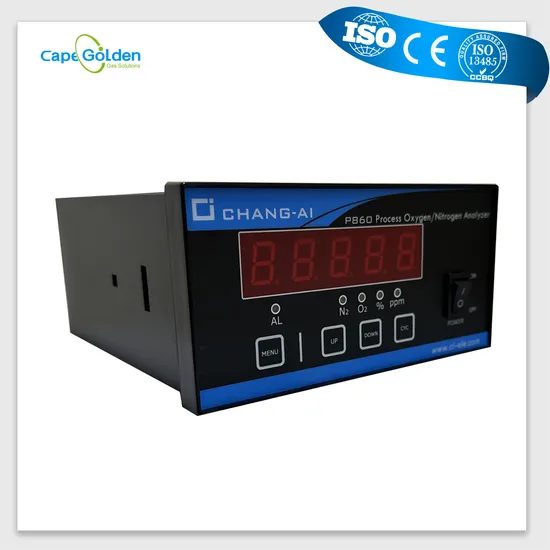 Analyzer Oxygen Measuring Equipment Gas Test Monitor P860